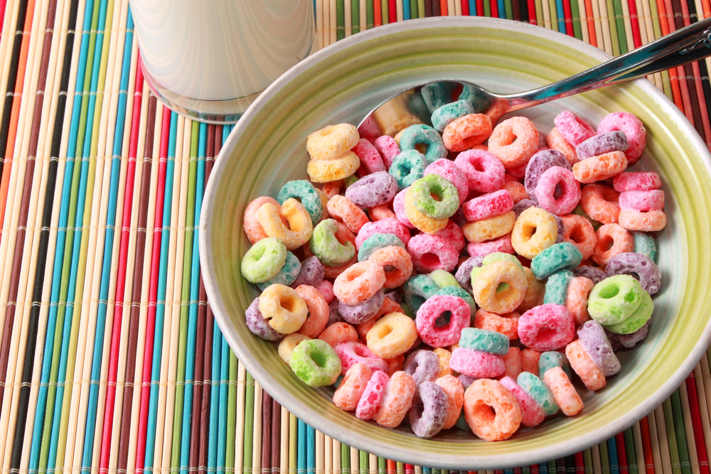 sugary cereals cancer